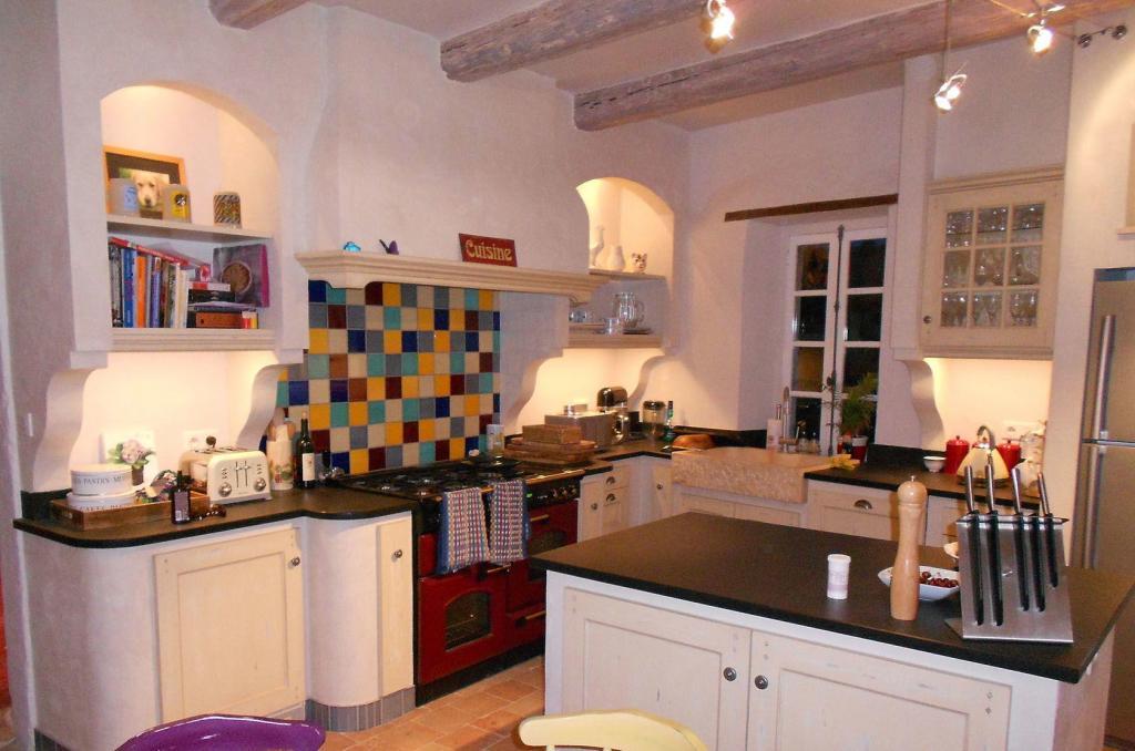 Mas d'Augustine Luxury B&B Kitchen Expat Life