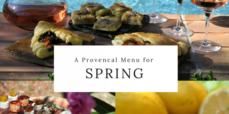 Spring 2018 Provencal Dinner Menu