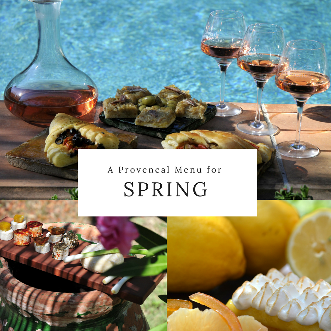 Spring 2018 Provencal Dinner Menu