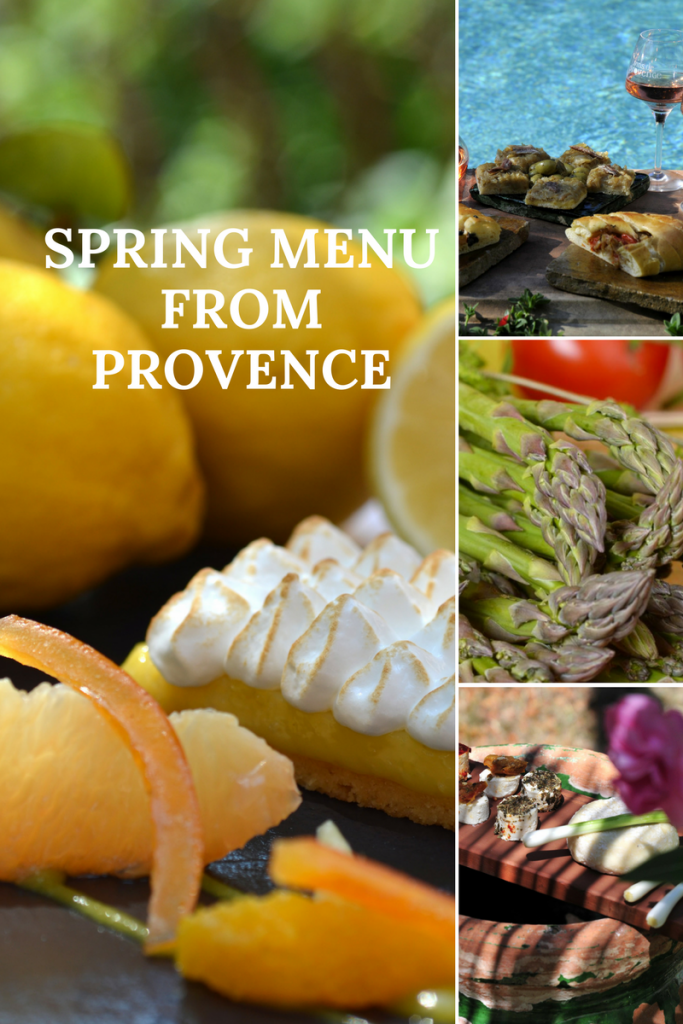 Spring 2018 Provencal Dinner Menu