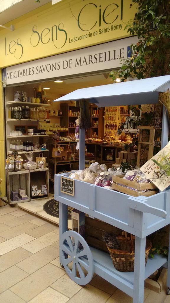 Provence Retirement Home Lavender-scented products abound in this sweet shop in Saint-Remy.