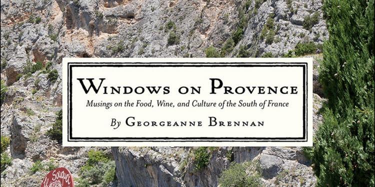 Windows on Provence Book Cover Georgeanne Brennan