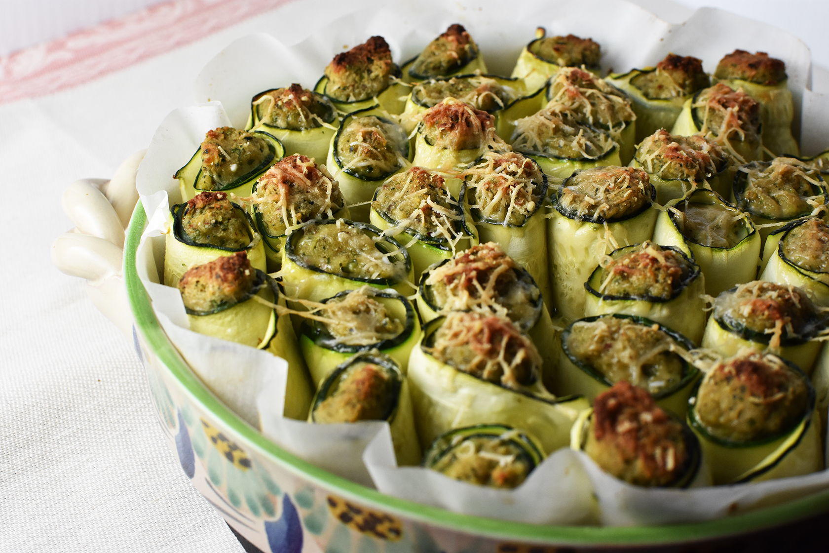 Easy Zucchini Tuna Appetizer Zucchini and Tuna Rolls