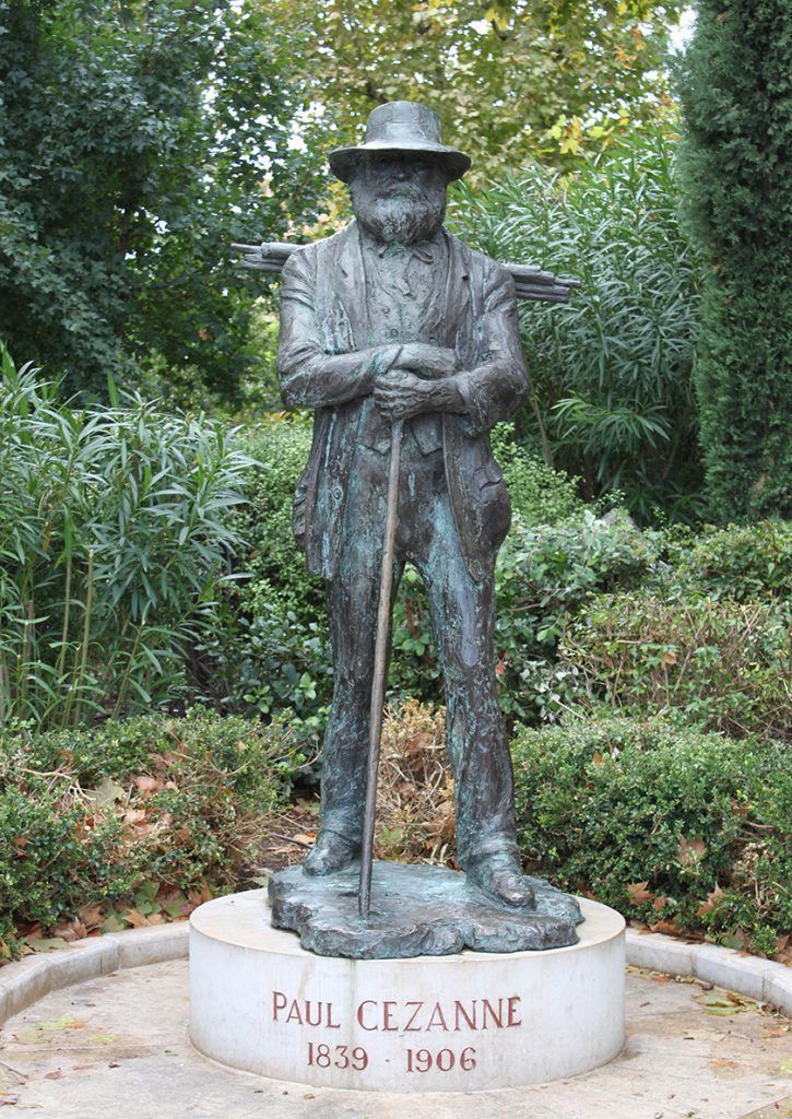 Paul Cezanne Sculptor Gabriël Sterk Aix-en-Provence