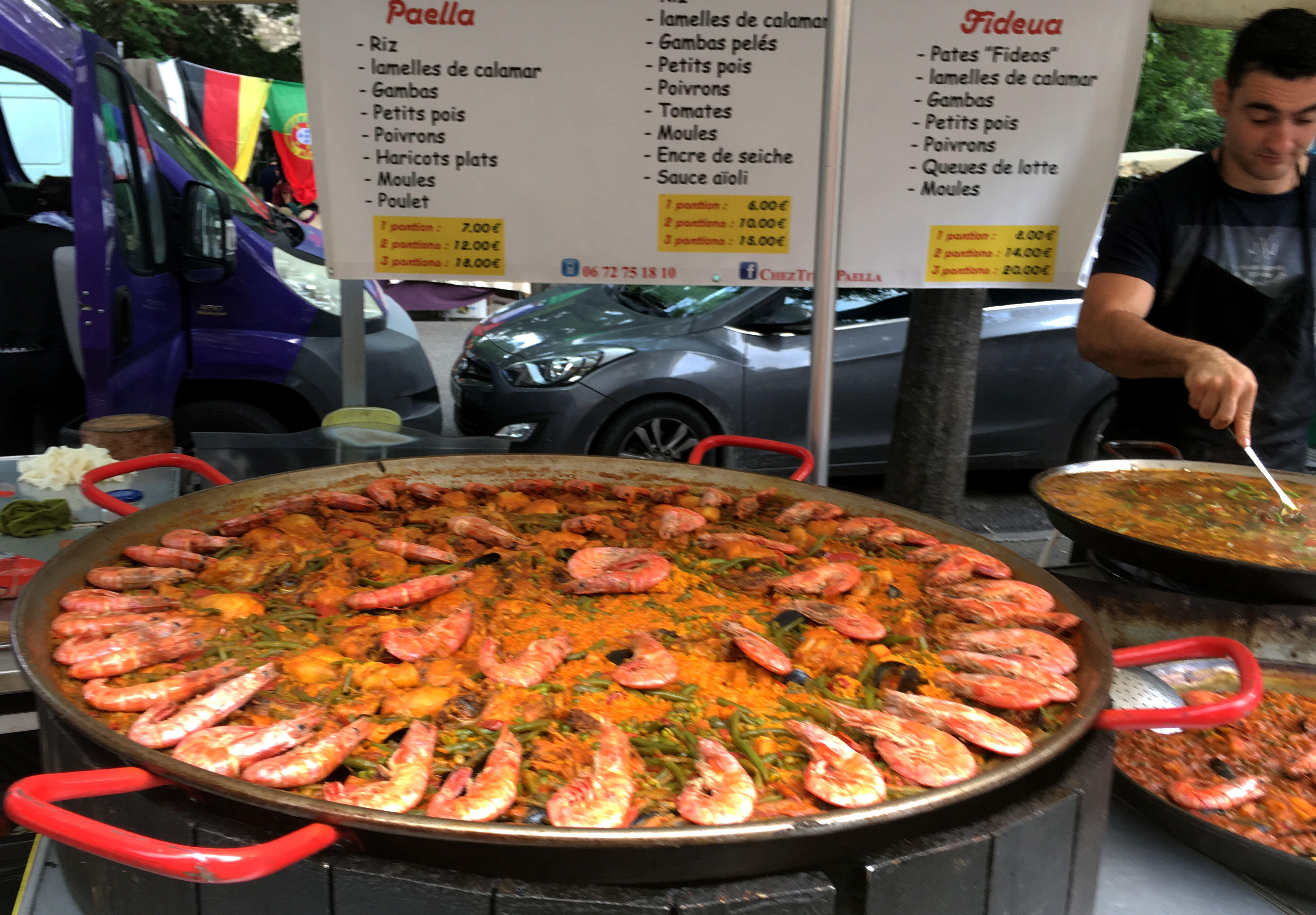 Arles Insiders Market Tour Paella