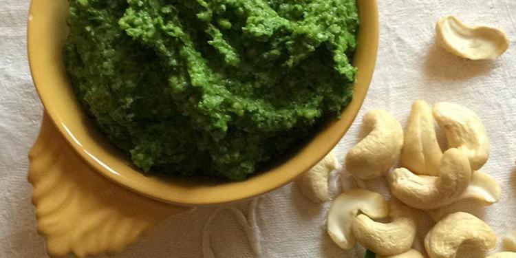 Recipe Arugula Pesto de Roquette