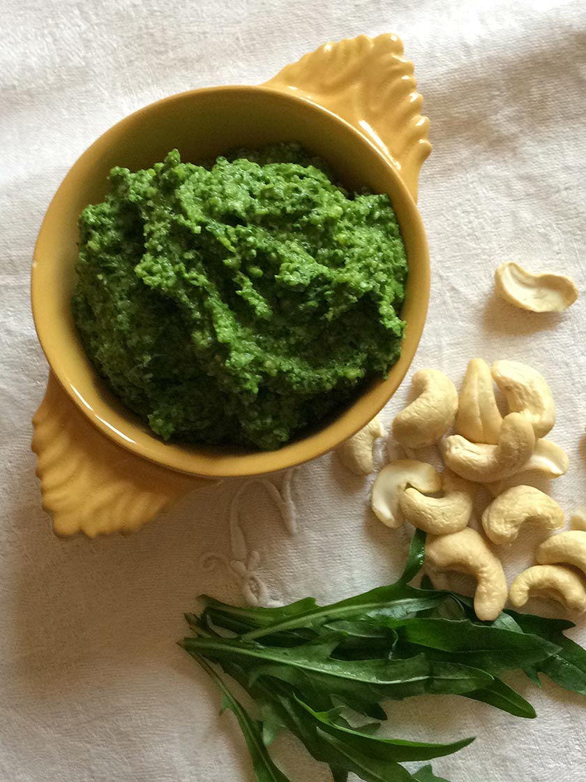 Recipe Arugula Pesto de Roquette