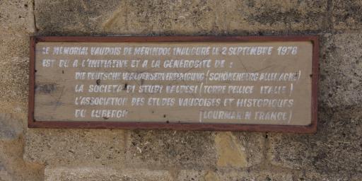Merindol Massacre Luberon Provence History