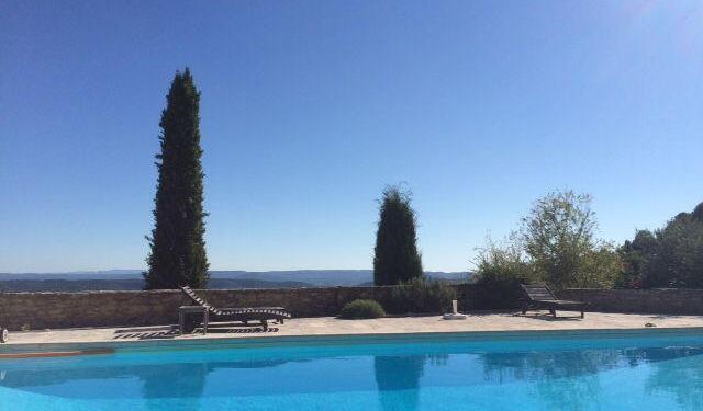 Provence Holiday Home Owner Pool shot les Vallons