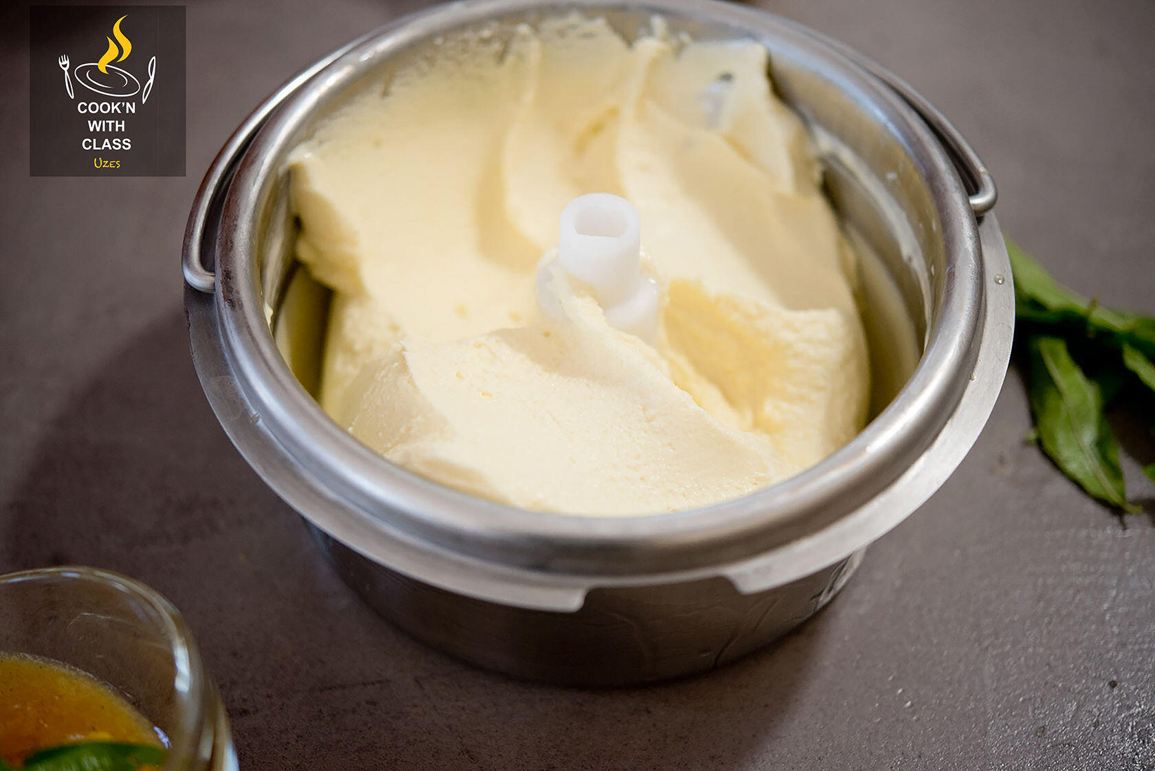 Lemony Sweet Verbena Ice Cream to Beat the Summer Heat Perfectly Provence