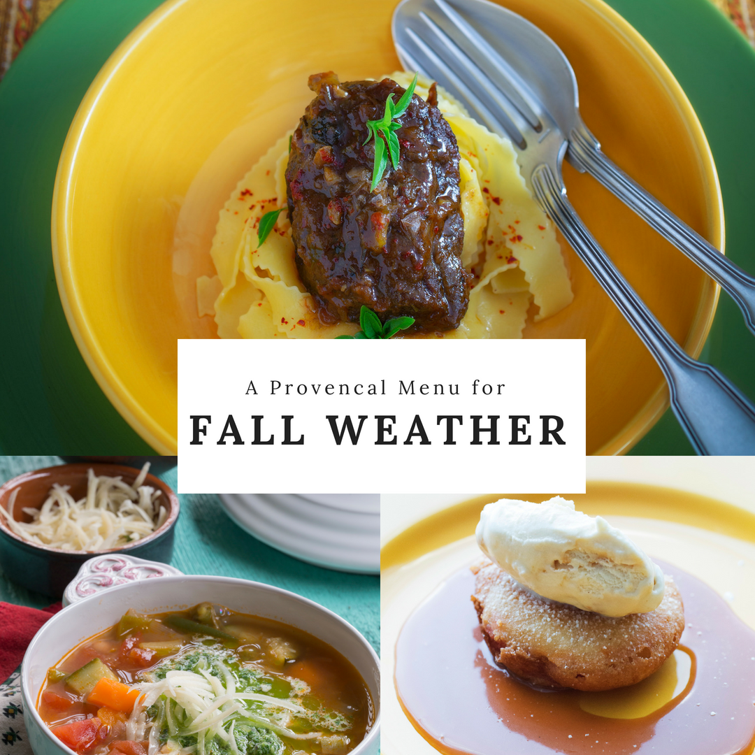 Fall Dinner Menus Provence