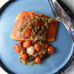 Seared Salmon Ragout