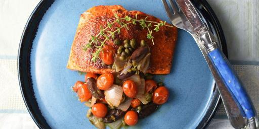 Seared Salmon Ragout