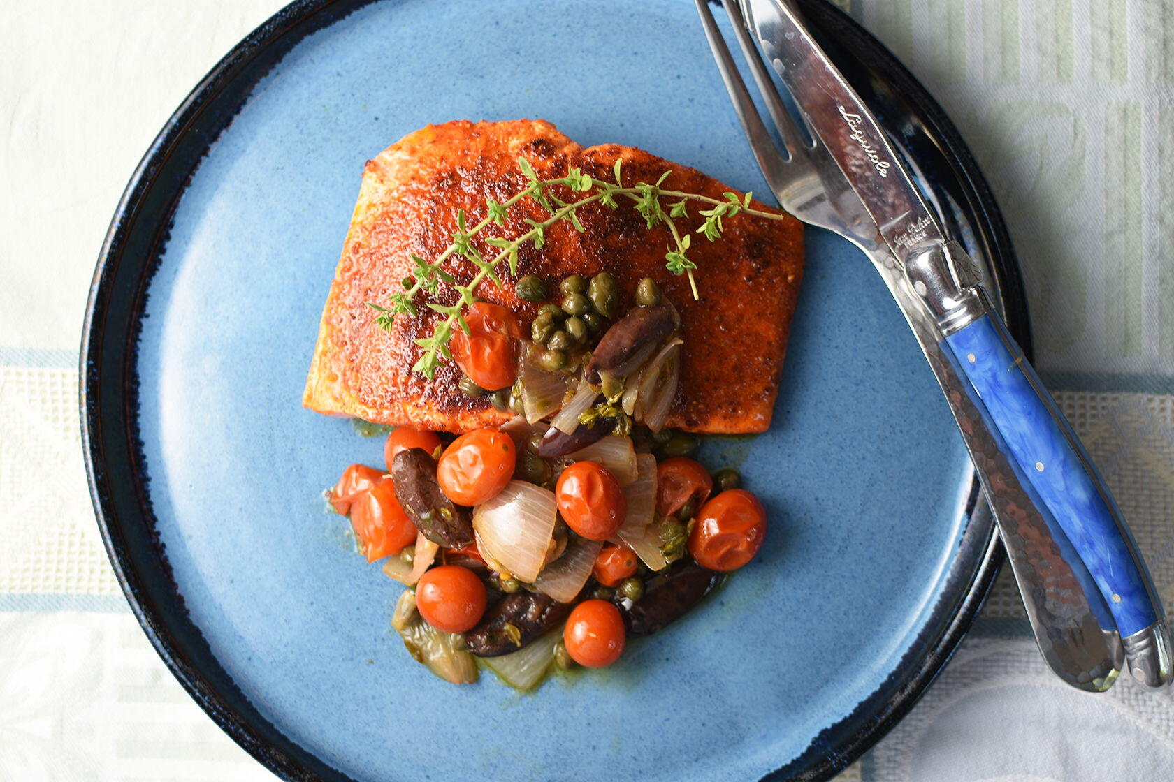 Seared Salmon Ragout