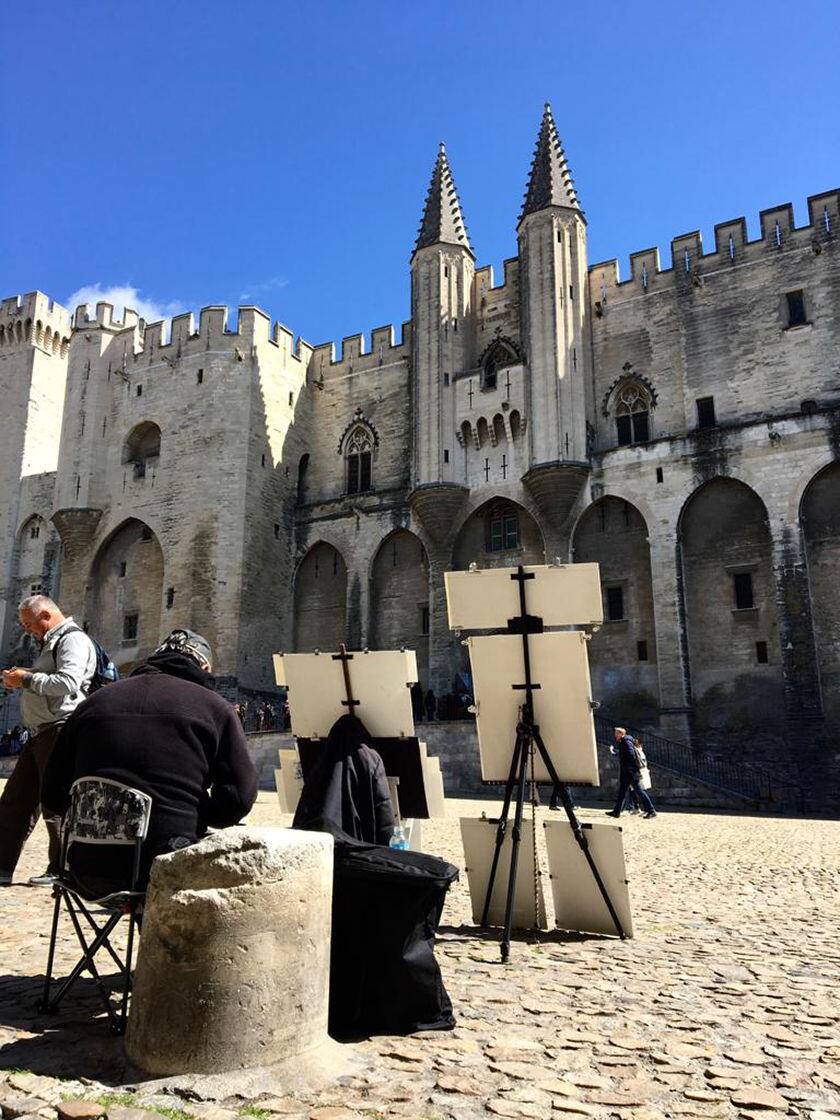 Englishman Provence Expat Living Palais des Papes