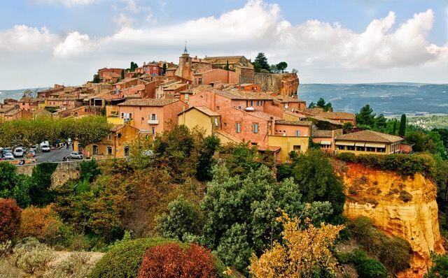 Roussillon Holidays Painting Provence Tessa Barker