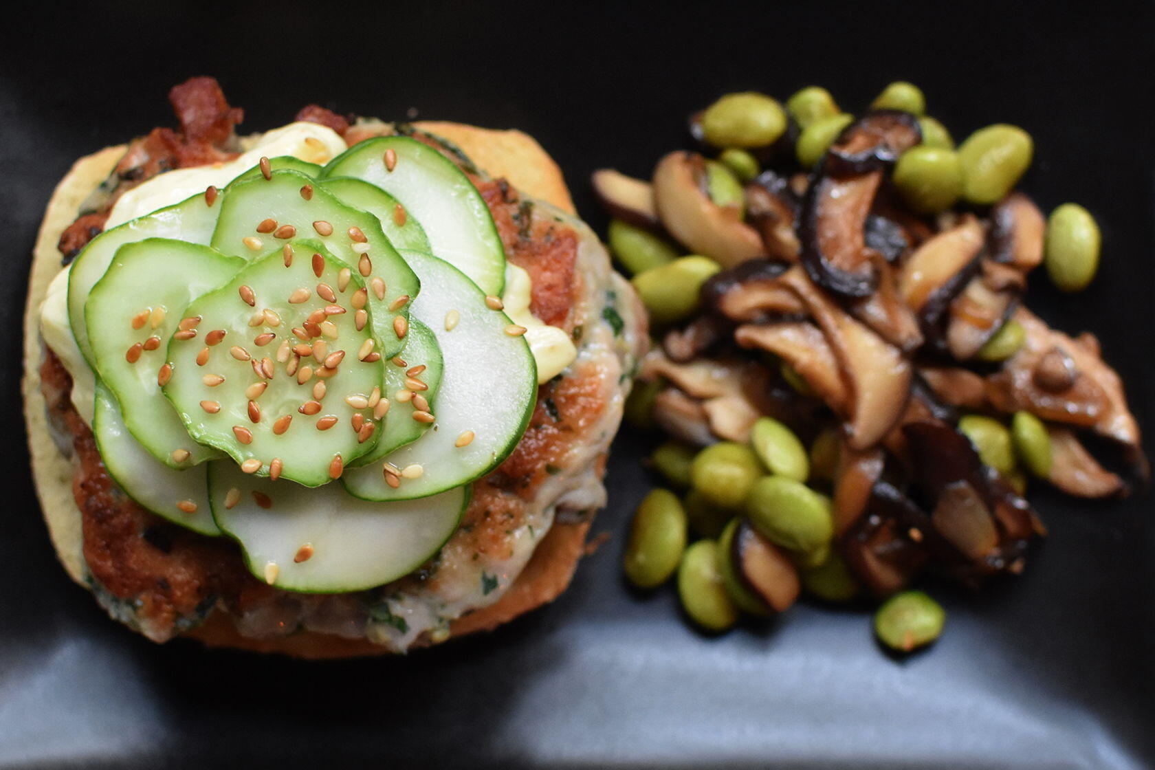 Spicy Tuna Burgers