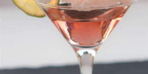 Pink Elephant Martini Cocktail