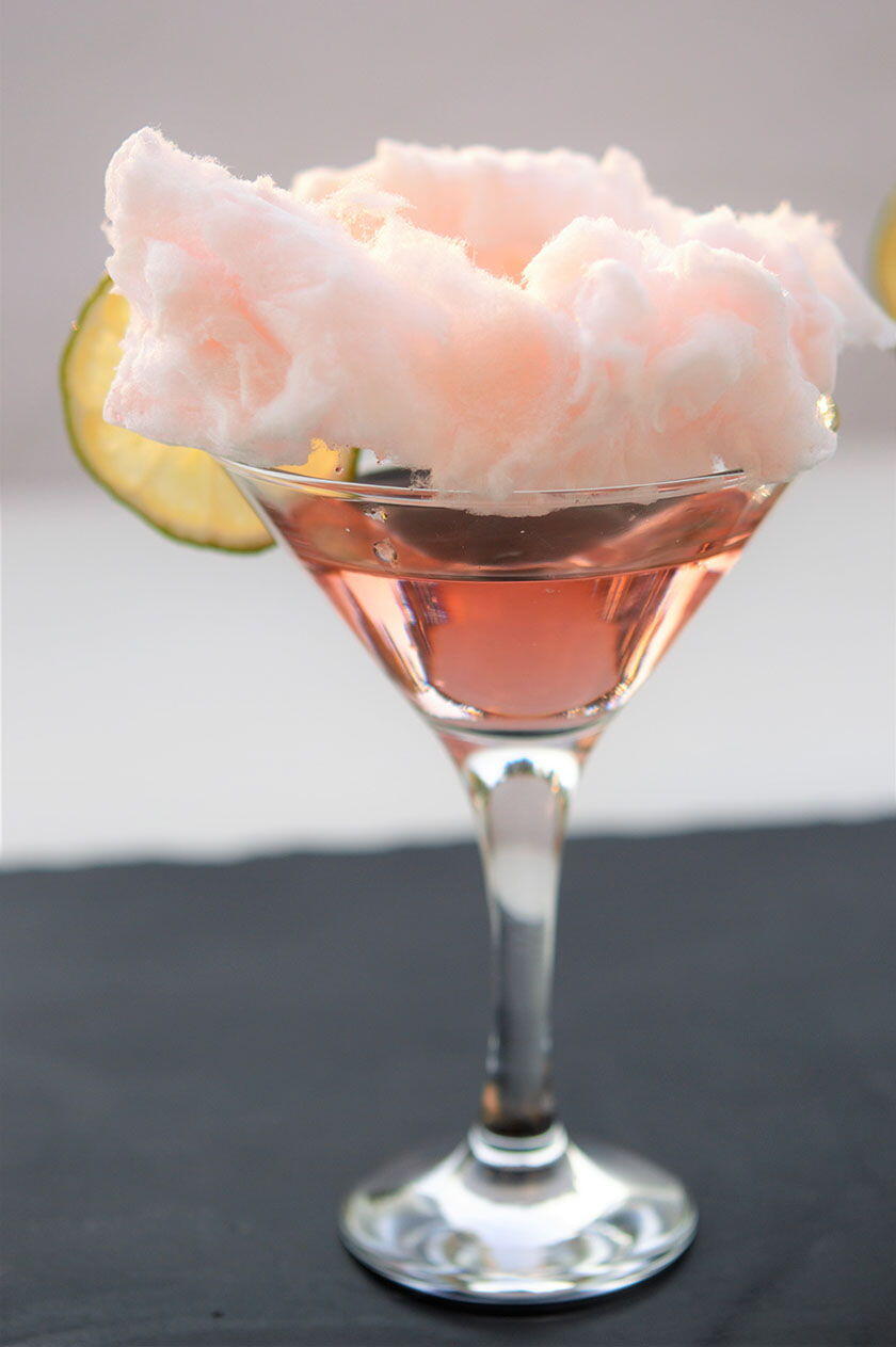 Pink Elephant Martini Cocktail