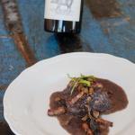 Poached Red Wine Saumonette Spiny Dogfish Poached Red Wine Saumonette Spiny Dogfish
