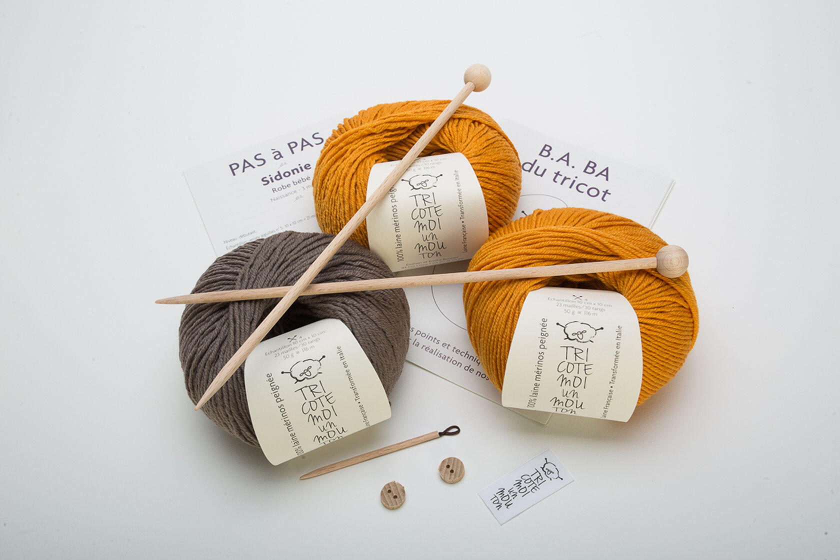 Quality Merino Wool Provence Kit