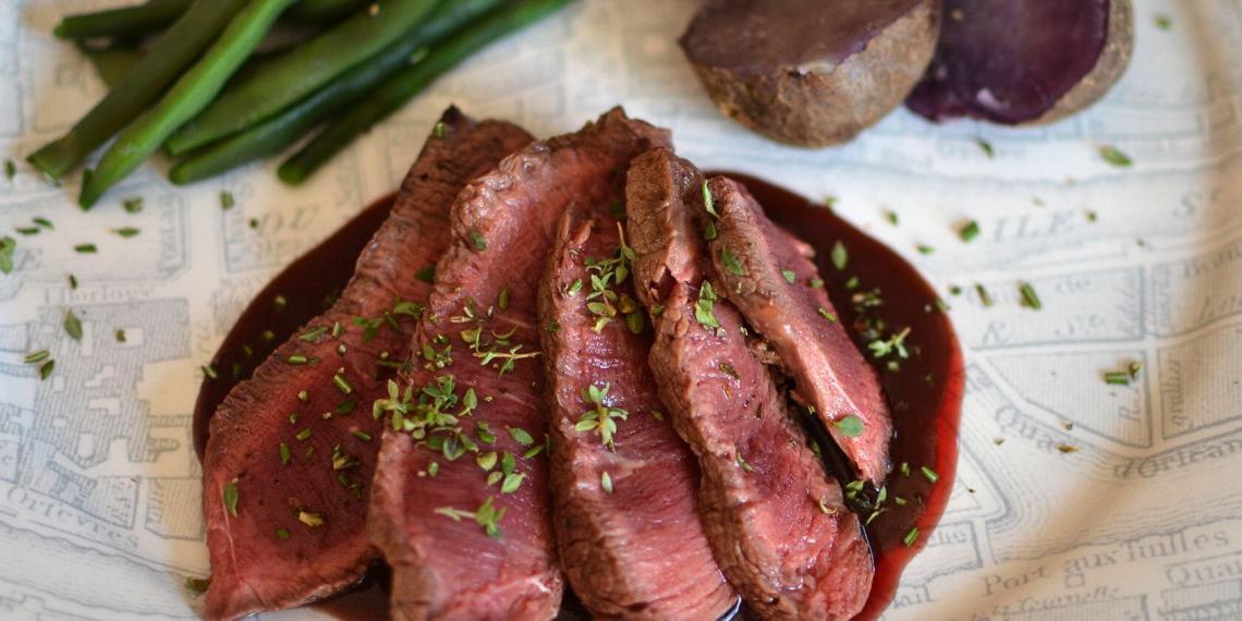 Easy Filet Mignon with Bordelaise Sauce for Two - Perfectly Provence