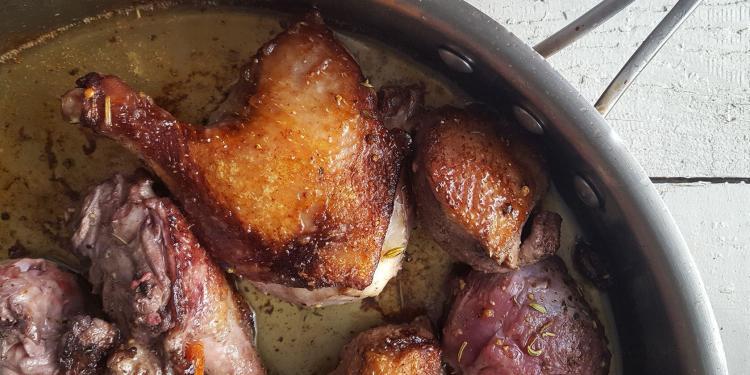 Provencal Duck Stew Winter Fruits