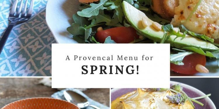 Delicious Spring Menu Provence