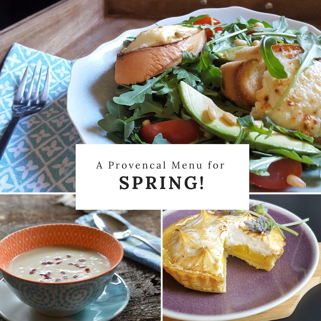 Delicious Spring Menu Provence