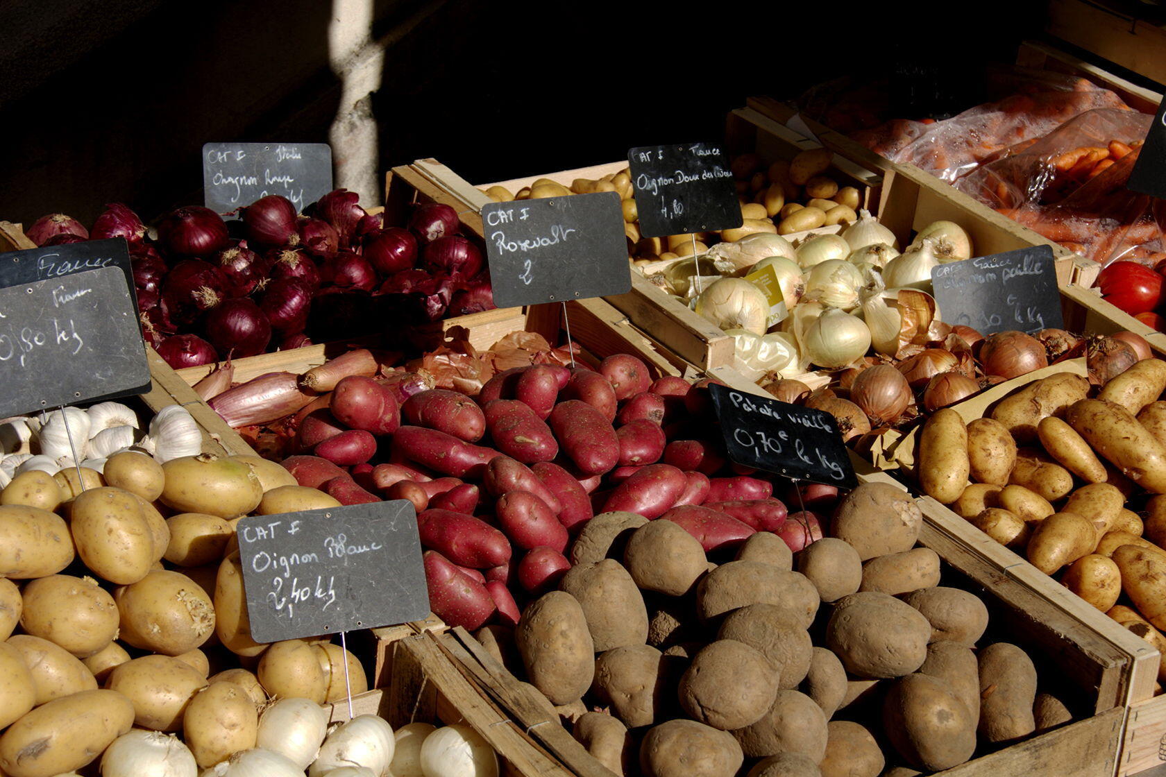 Market Potatoes Provence