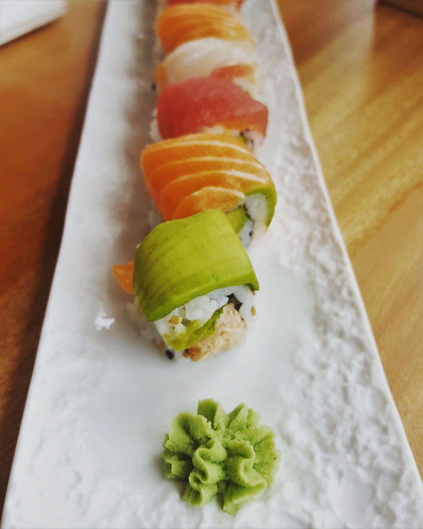 Nikki Beach Sushi Cannes 2019 Rainbow Roll