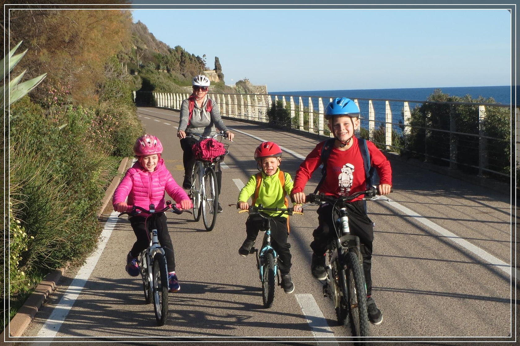 Safe Cycling Top French Riviera en Famille