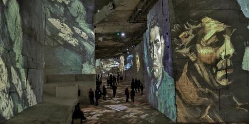 Vincent Van Gogh Carrieres de Lumieres Le Baux de Provence