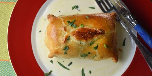 Salmon Wellington en Crôute