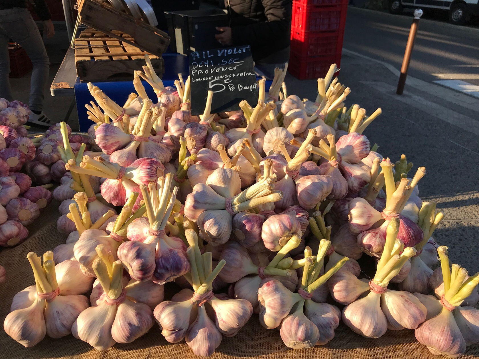 Provence Market fresh garlic