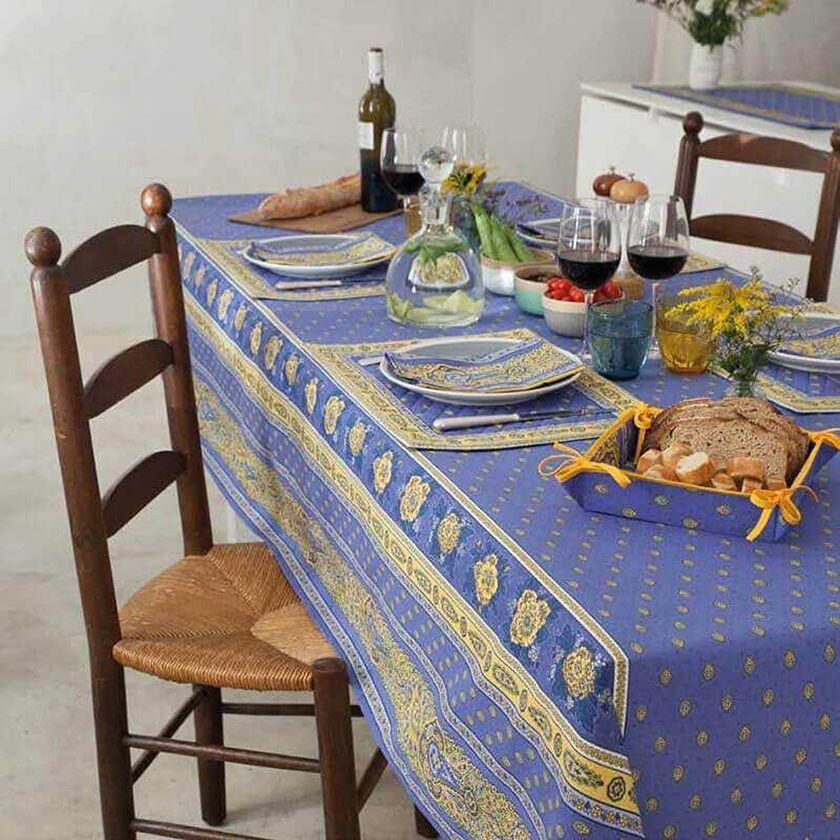 Provencal Fabrics Easy Entertaining dining-room-table-cloth-rectangular