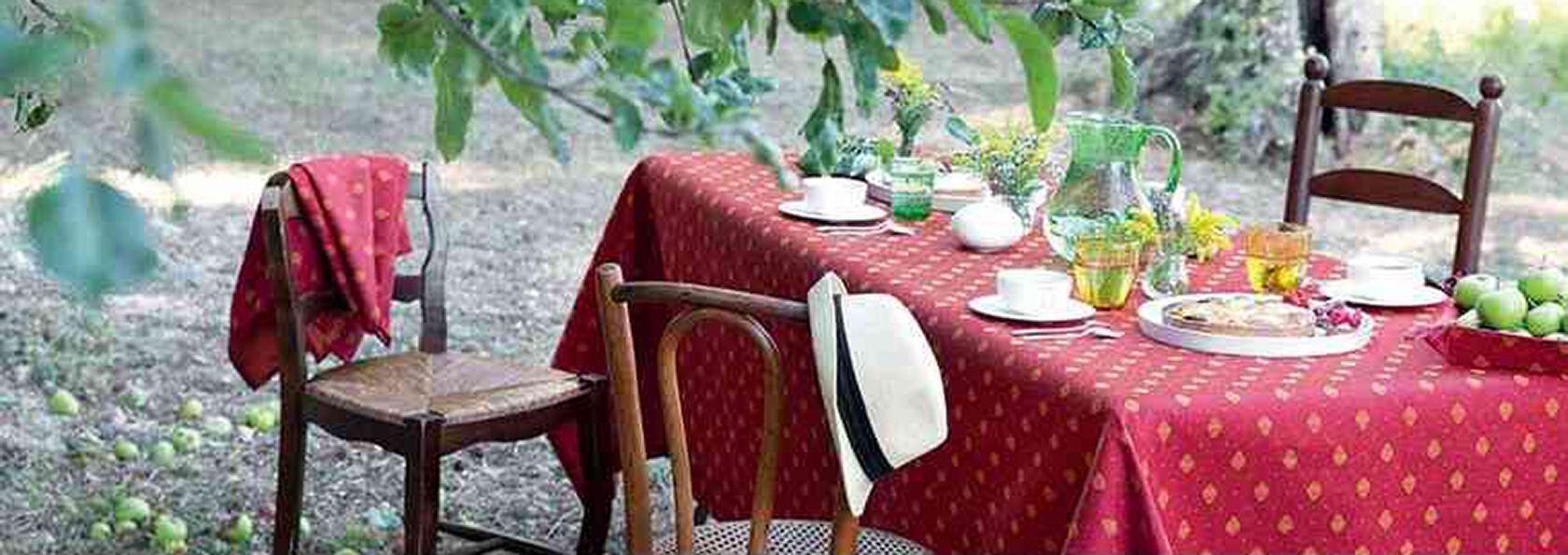 Provencal Fabrics Easy EntertainingCotton rectangular-tablecloths