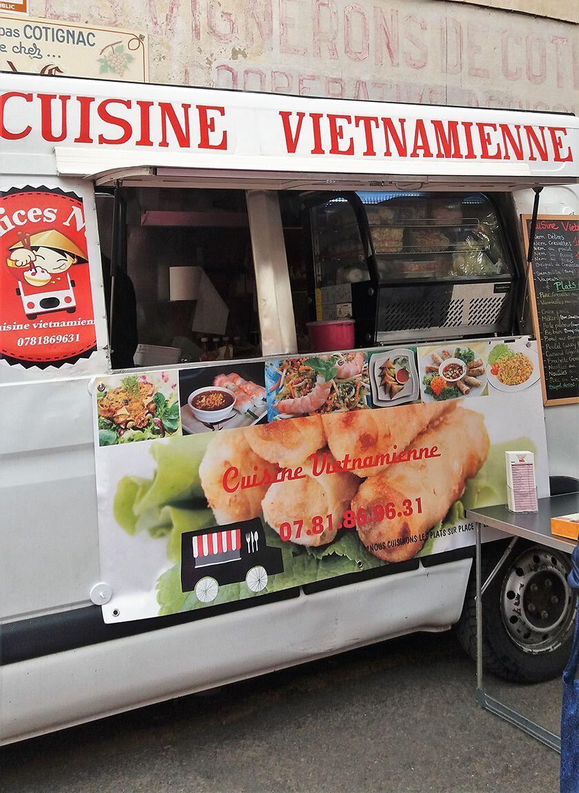 Vietnamese food truck Provence Living
