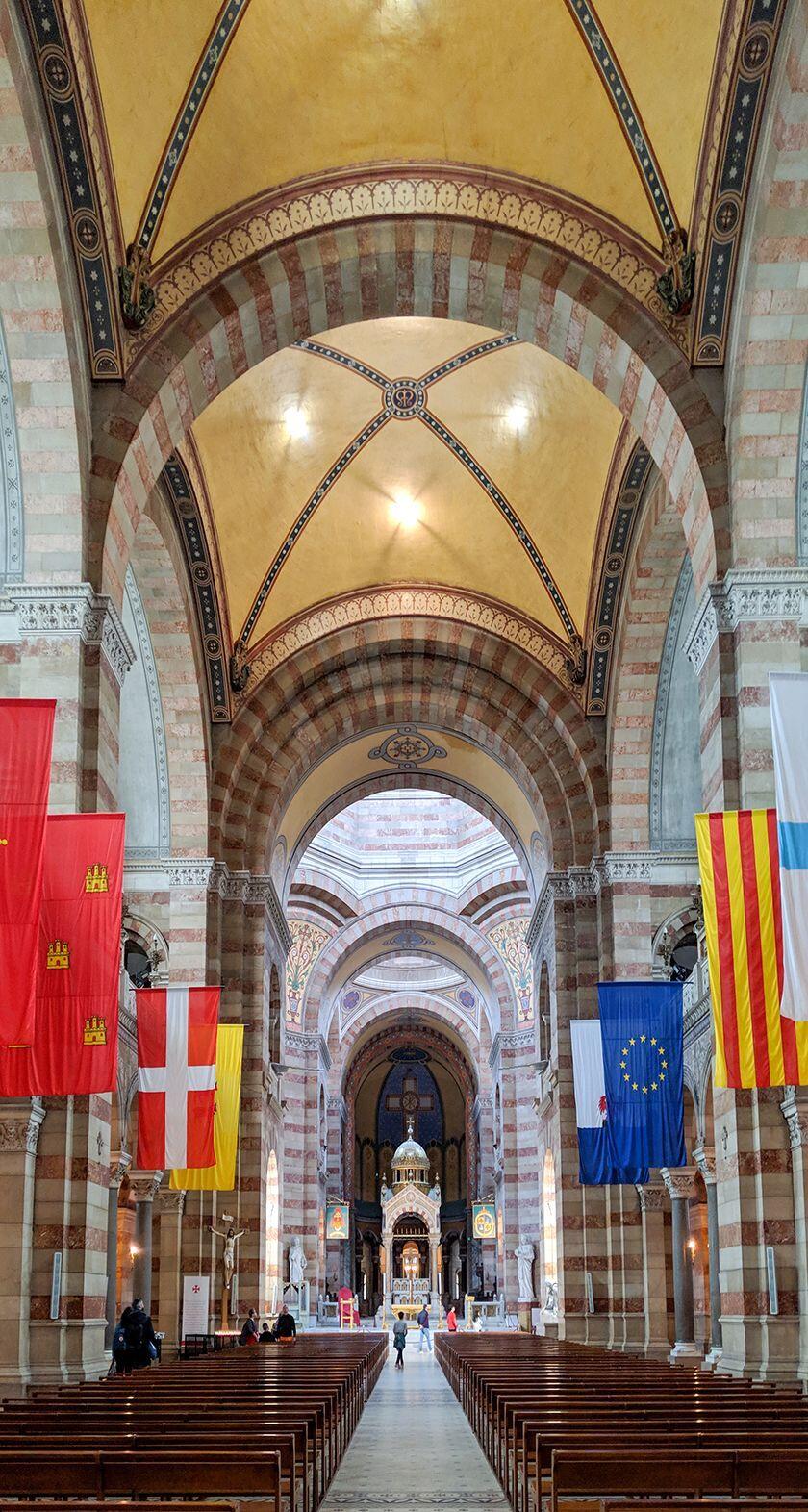 City 24-Hours Marseille La Major Cathedral interior