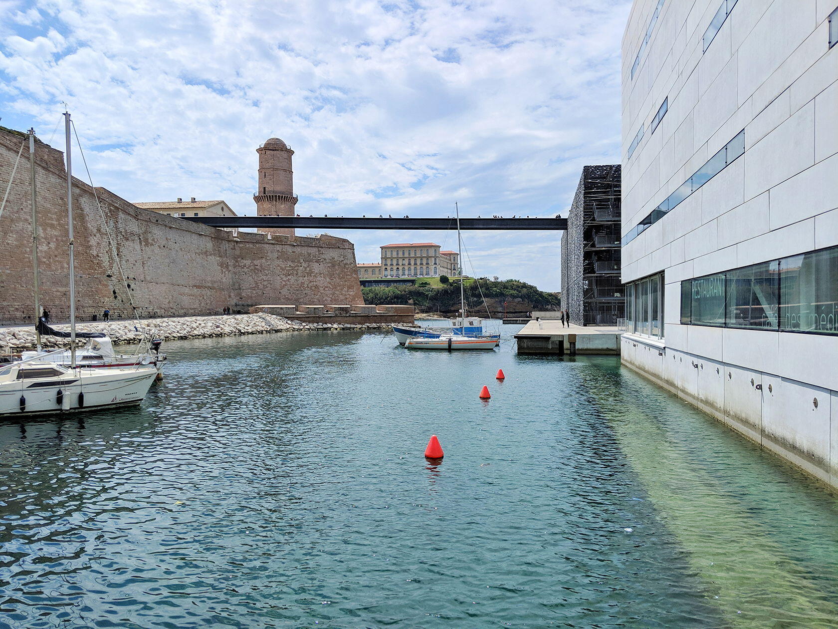 Fort Saint Jean Bridge to MuCEM