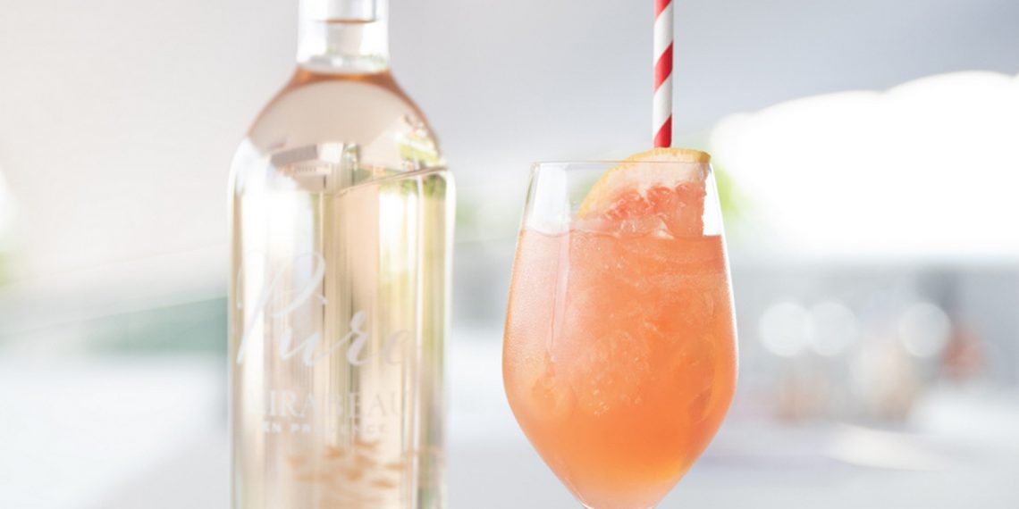 Pure Provencal Rosé Spritz Cocktail Perfectly Provence