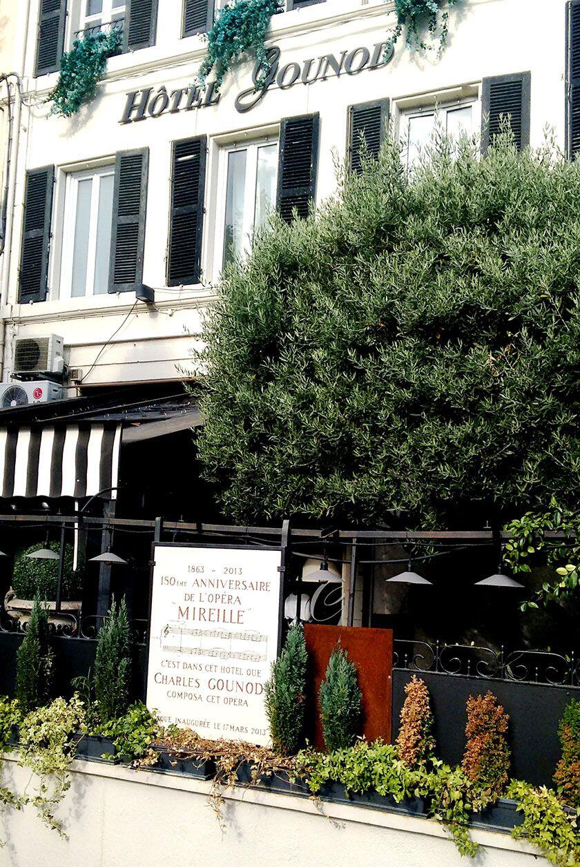 Hotel Gounod boasts a famous past St Rémy History Lessons