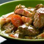 Provencal Daube Lamb Stew Côte du Rhône Wine