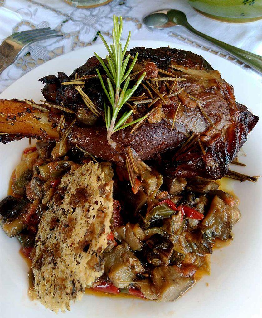 Provencal lamb-shank-confit