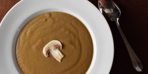 Creamy Mushroom Chestnut Soup