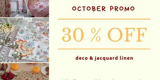 October Sale Jacquard Fabrics