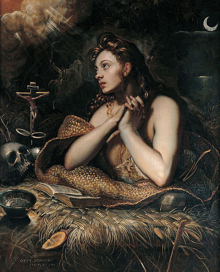 Mary Magdalene Tintoretto public domain