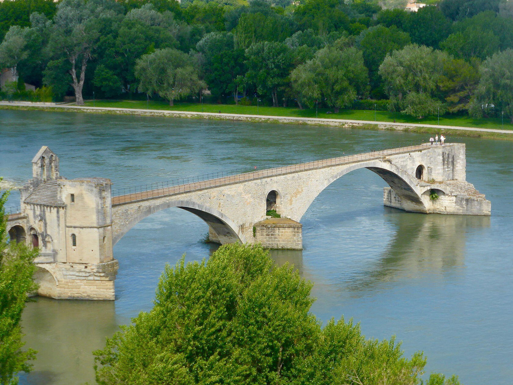 Pont d'Avignon Provence Rhone River
