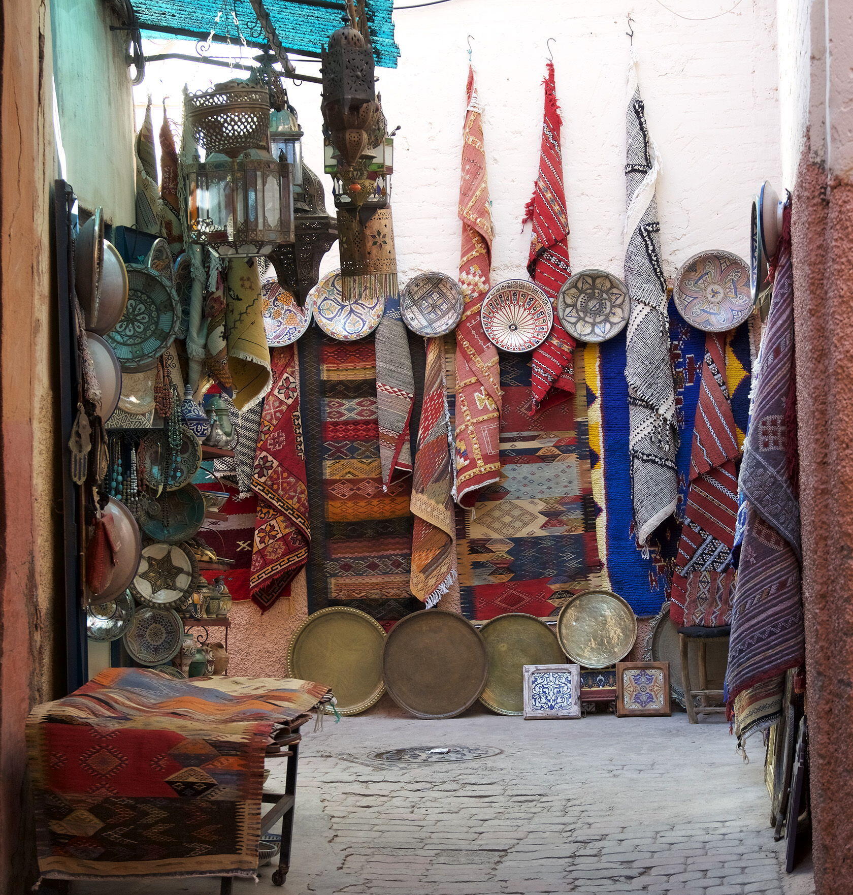 Culinary Exploration Marrakesh Morocco Medina Pitcher and Powell