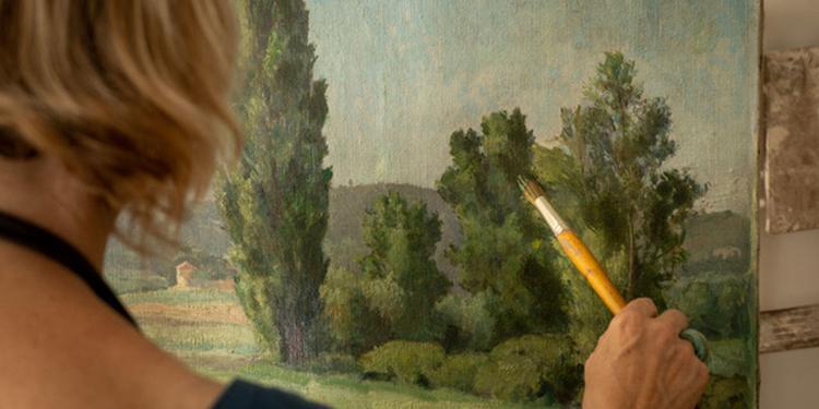 Jill Douglas Painting Provence Artist Work Arles